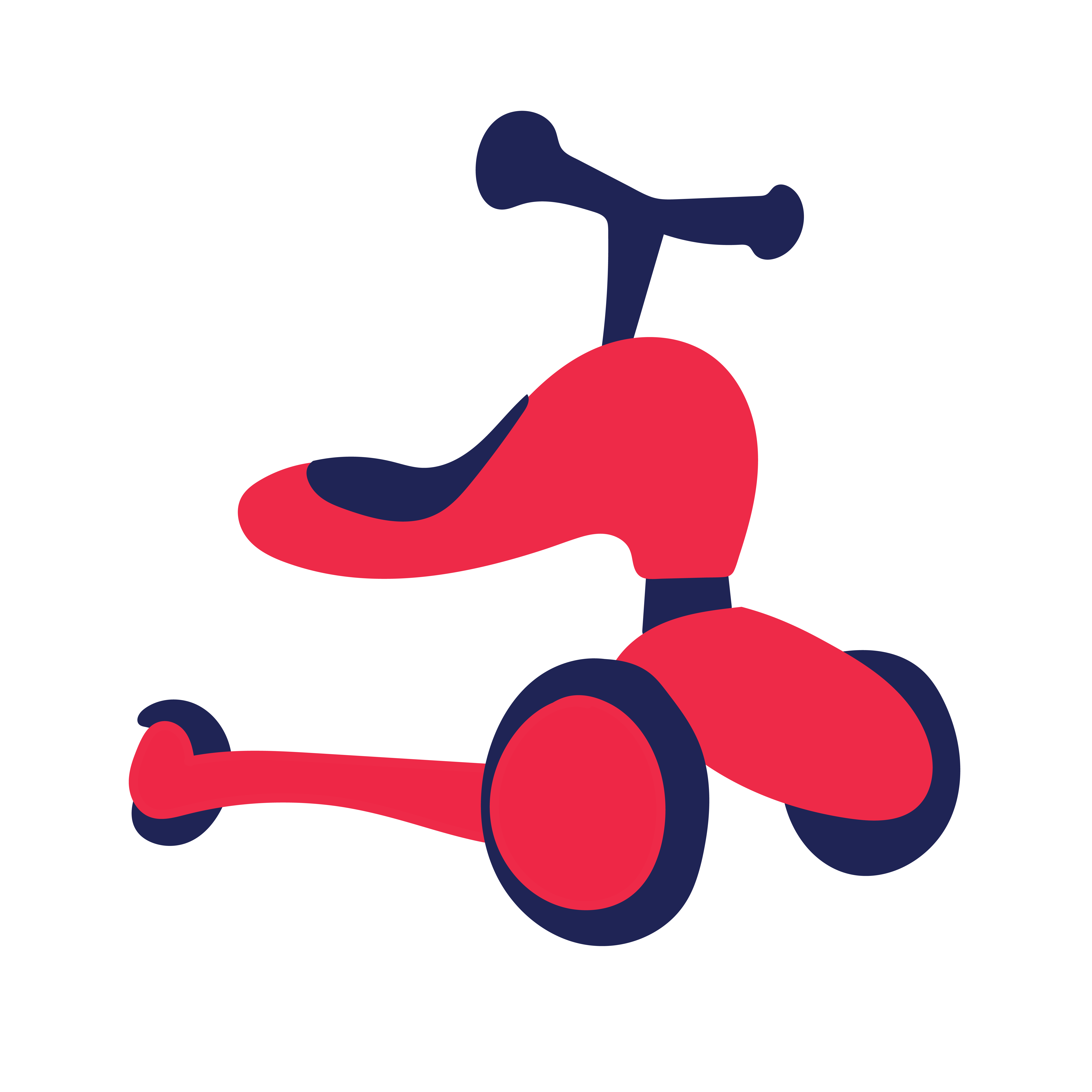 Illustration of tricycle